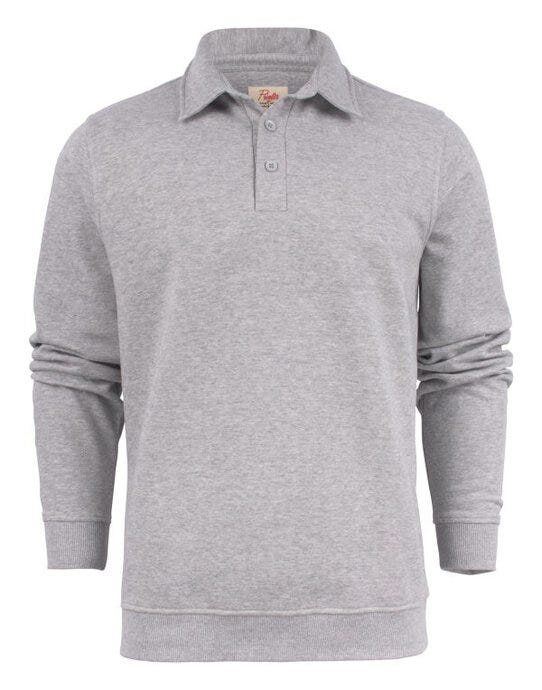 Printer Essentials PE2262040 Printer Mens Homerun Sweatshirt - Grey Melange
