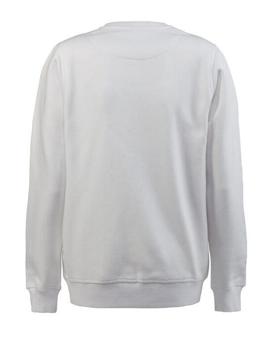 Printer Essentials PE2262048 Printer Mens Softball RSX Sweater - White