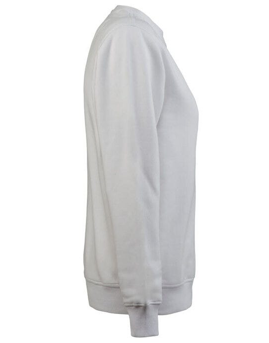 Printer Essentials PE2262048 Printer Mens Softball RSX Sweater - White