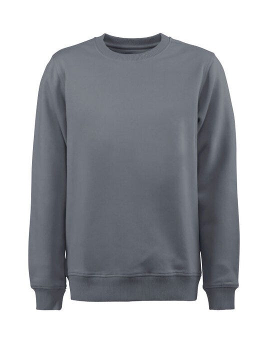 Printer Essentials PE2262048 Printer Mens Softball RSX Sweater - Steel Grey