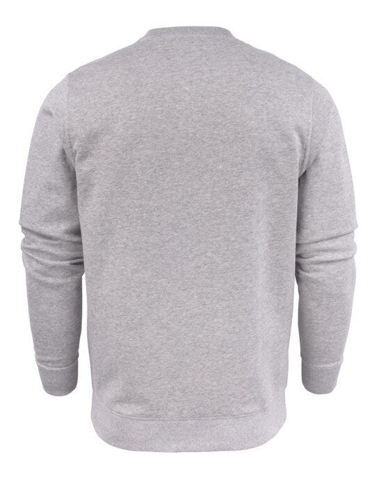 Printer Essentials PE2262048 Printer Mens Softball RSX Sweater - Grey Melange