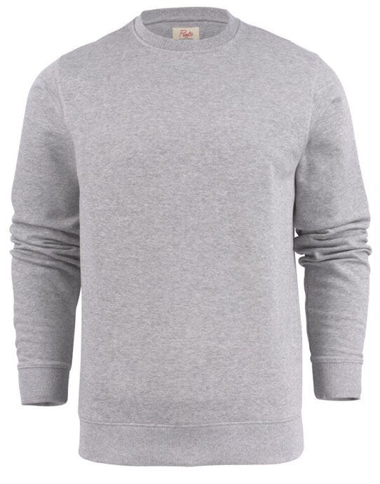 Printer Essentials PE2262048 Printer Mens Softball RSX Sweater - Grey Melange