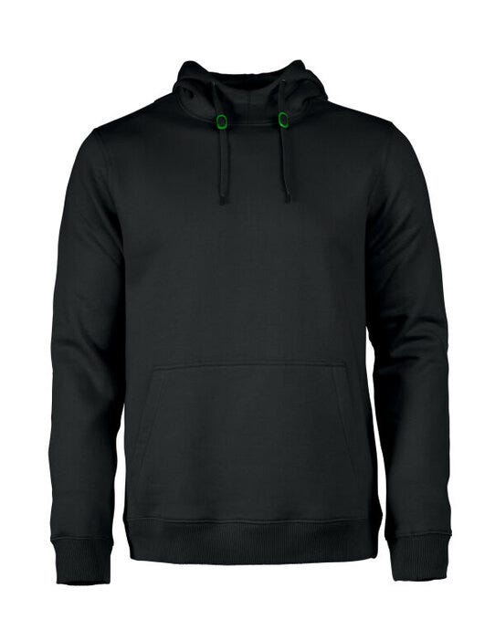 Printer Essentials PE2262049 Printer Mens Fastpitch Hooded Sweater - Black