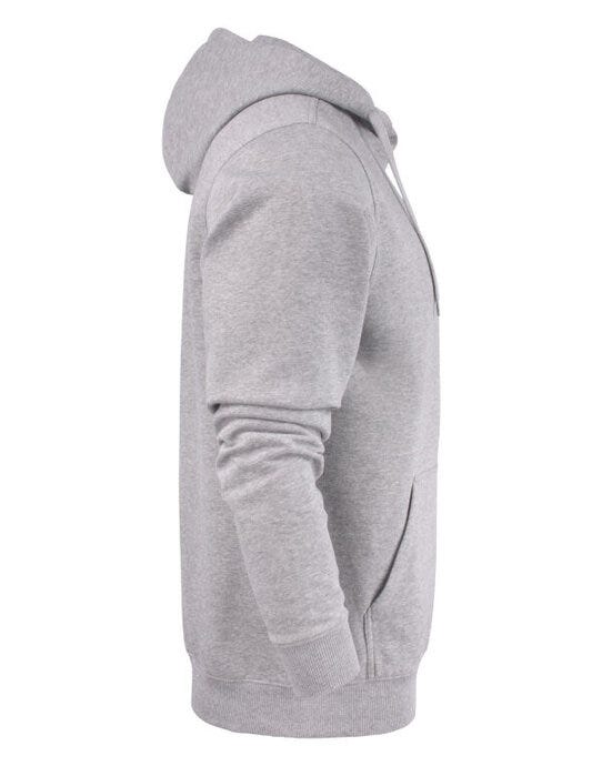 Printer Essentials PE2262049 Printer Mens Fastpitch Hooded Sweater - Grey Melange