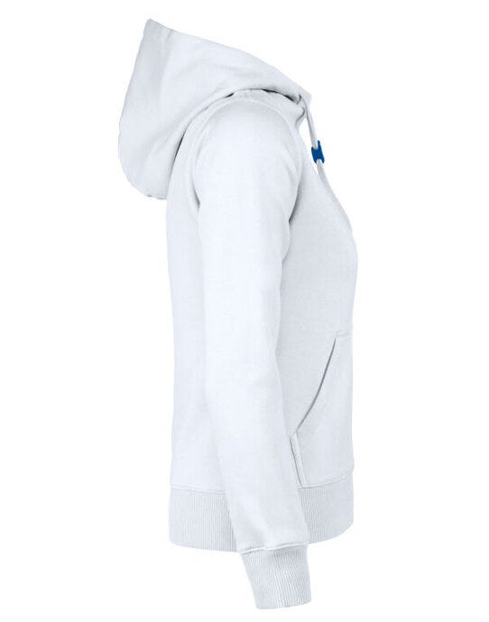 Printer Essentials PE2262050 Printer Ladies Fastpitch Hooded Sweater - White