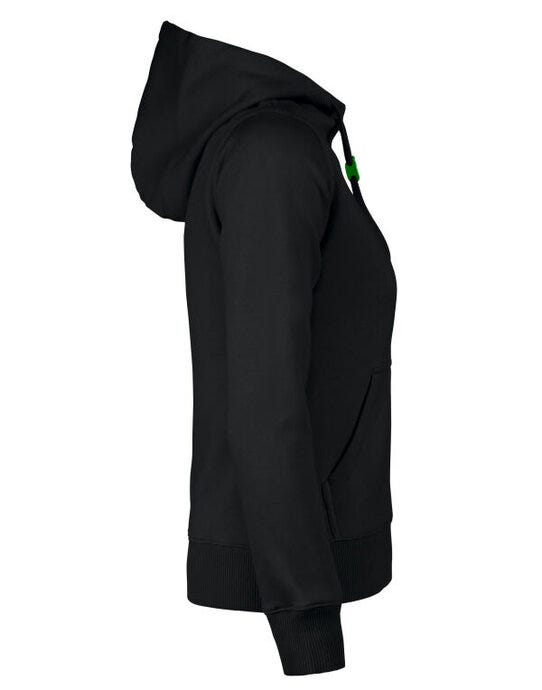 Printer Essentials PE2262050 Printer Ladies Fastpitch Hooded Sweater - Black