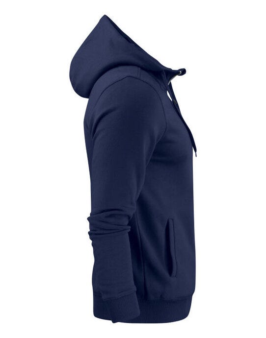 Printer Essentials PE2262051 Printer Mens Overhead Full Zip Hoodie - Navy