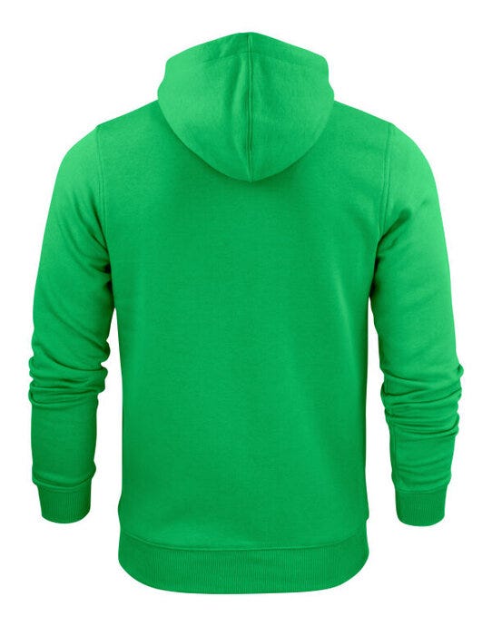 Printer Essentials PE2262051 Printer Mens Overhead Full Zip Hoodie - Fresh Green