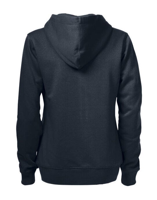 Printer Essentials PE2262052 Printer Ladies Overhead Full Zip Hoody - Black