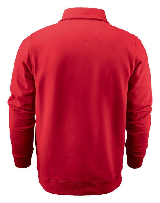 Printer Essentials PE2262053 Printer Mens Rounders RXS 1/2 Zip - Red