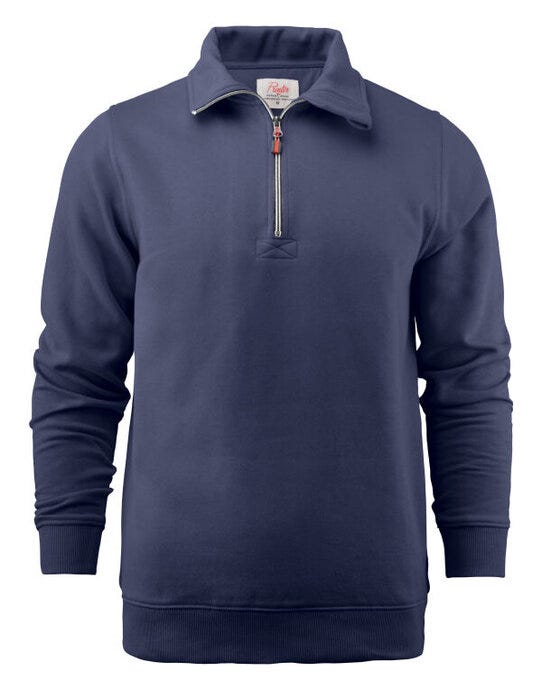 Printer Essentials PE2262053 Printer Mens Rounders RXS 1/2 Zip - Navy