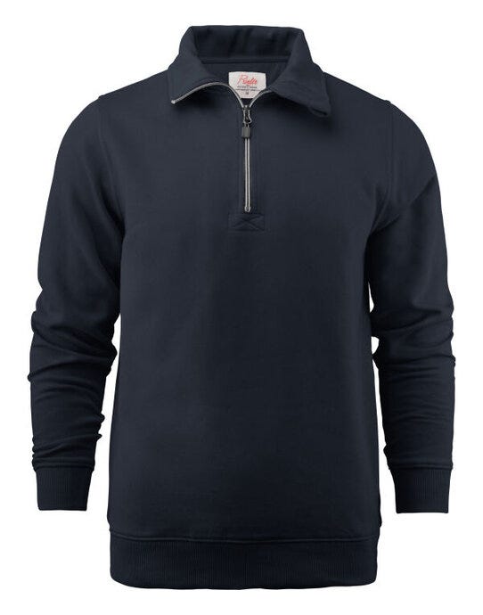 Printer Essentials PE2262053 Printer Mens Rounders RXS 1/2 Zip - Dark Navy