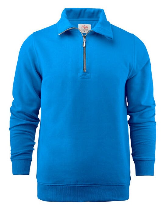 Printer Essentials PE2262053 Printer Mens Rounders RXS 1/2 Zip - Ocean Blue