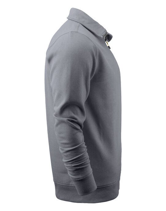 Printer Essentials PE2262053 Printer Mens Rounders RXS 1/2 Zip - Steel Grey