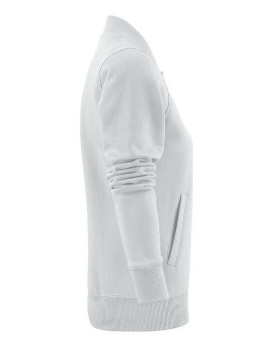 Printer Essentials PE2262055 Printer Ladies Javelin Sweatshirt - White