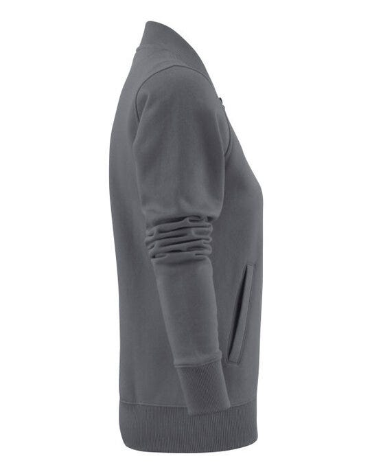 Printer Essentials PE2262055 Printer Ladies Javelin Sweatshirt - Steel Grey