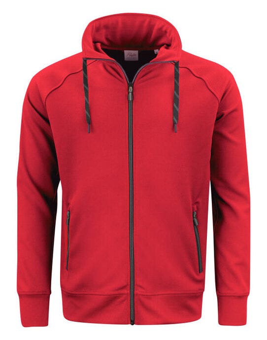 Printer Essentials PE2262063 Printer Mens Jog RSX Sweatshirt - Red