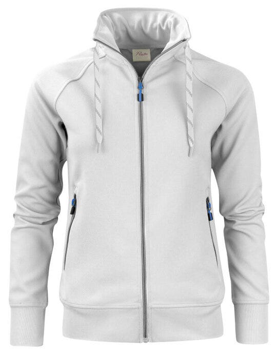 Printer Essentials PE2262064 Printer Ladies Jog RSX Sweatshirt - White