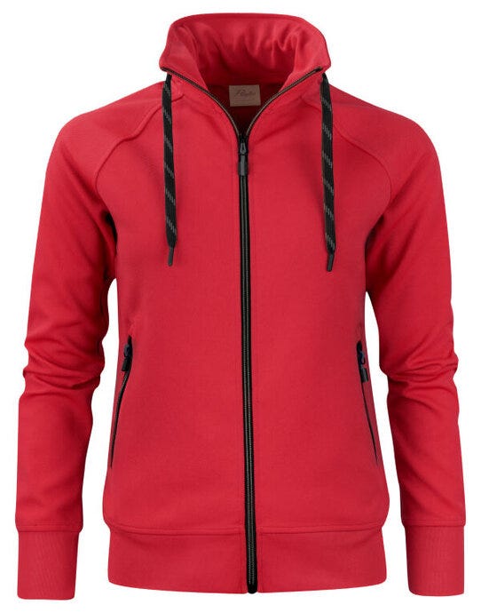 Printer Essentials PE2262064 Printer Ladies Jog RSX Sweatshirt - Red