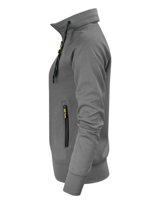 Printer Essentials PE2262064 Printer Ladies Jog RSX Sweatshirt - Steel Grey