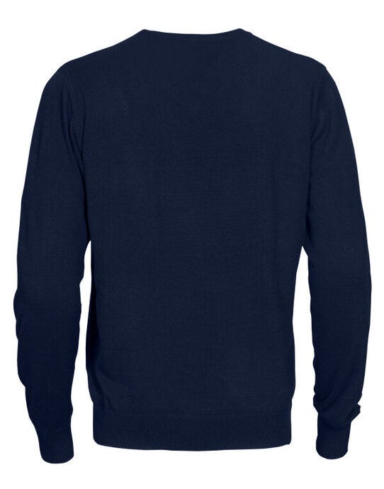 Printer Essentials PE2262501 Printer Forehand Knitted V Neck Sweater - Navy