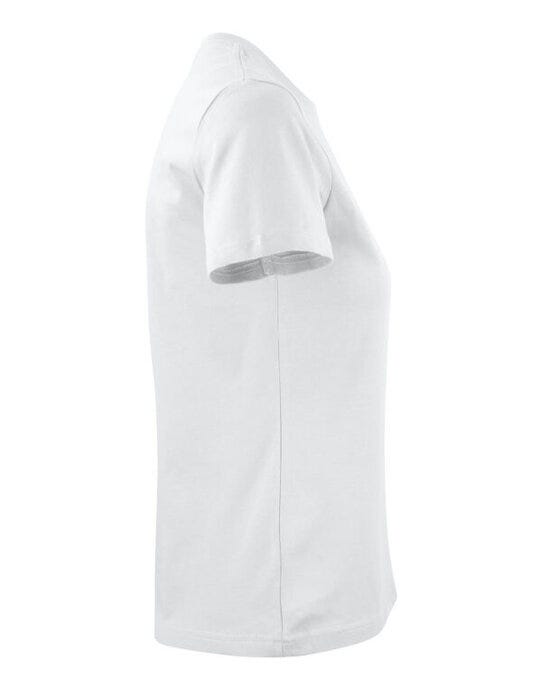 Printer Essentials PE2264014 Printer Ladies Heavy T-Shirt - White