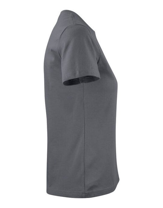 Printer Essentials PE2264014 Printer Ladies Heavy T-Shirt - Steel Grey