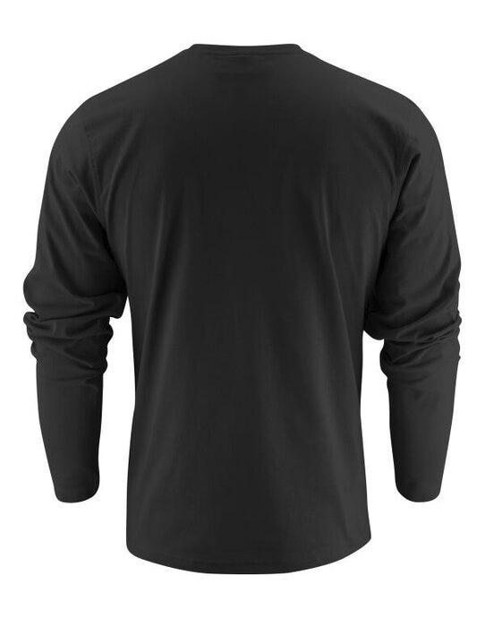 Printer Essentials PE2264016 Printer Heavy Long Sleeve T-Shirt - Black