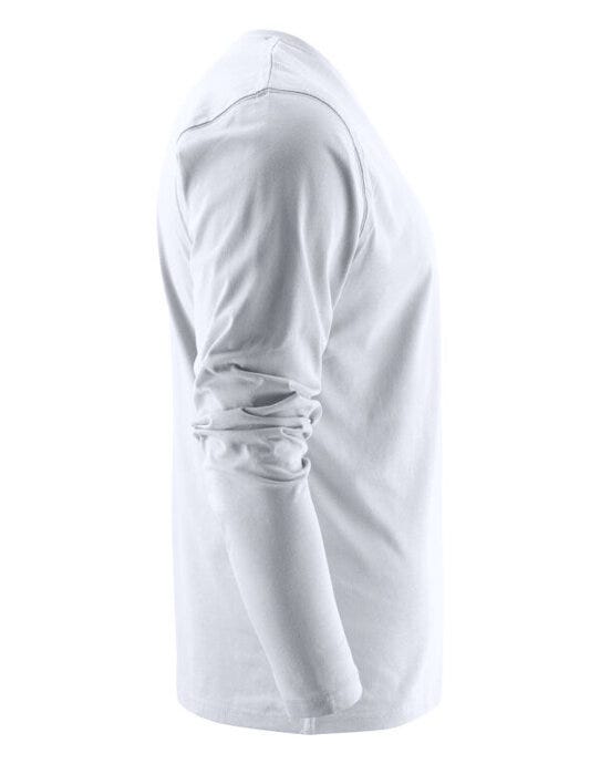 Printer Essentials PE2264016 Printer Heavy Long Sleeve T-Shirt - White