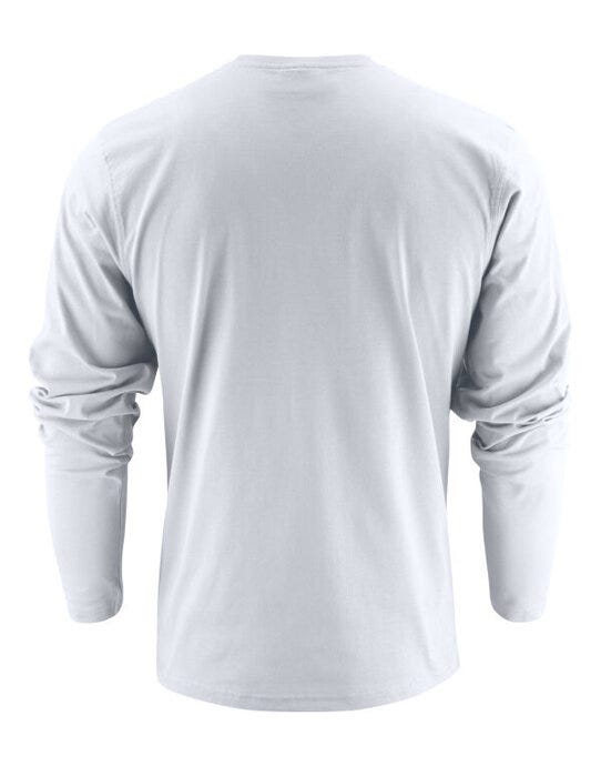 Printer Essentials PE2264016 Printer Heavy Long Sleeve T-Shirt - White