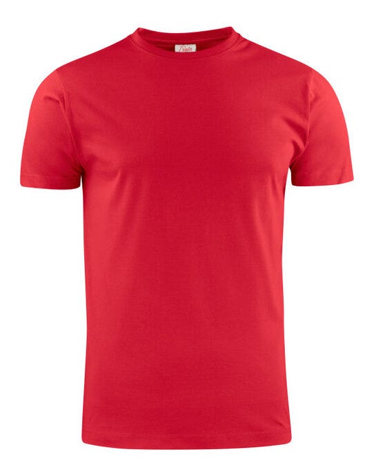 Printer Essentials PE2264020 Printer Mens Heavy T-Shirt - Red