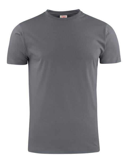 Printer Essentials PE2264020 Printer Mens Heavy T-Shirt - Steel Grey