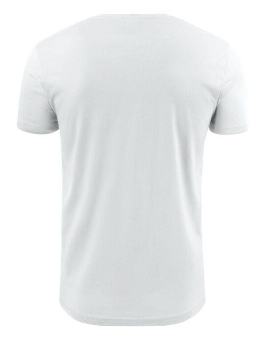Printer Essentials PE2264024 Printer Mens Heavy V T-Shirt - White