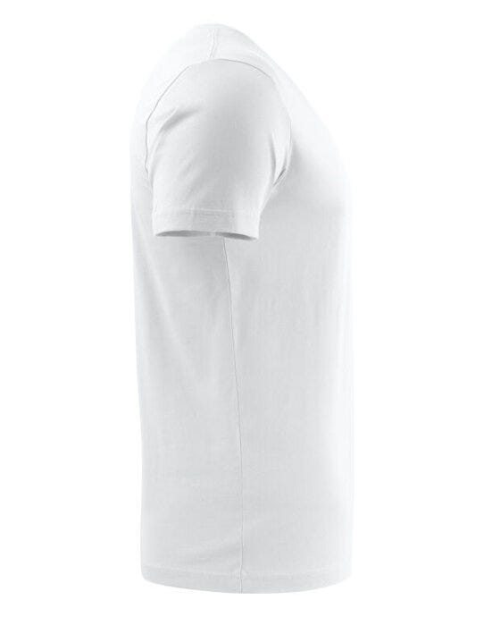 Printer Essentials PE2264024 Printer Mens Heavy V T-Shirt - White