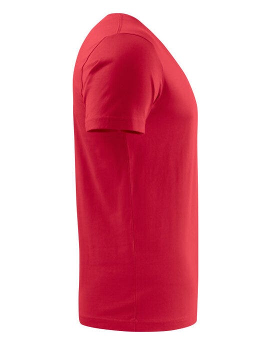Printer Essentials PE2264024 Printer Mens Heavy V T-Shirt - Red
