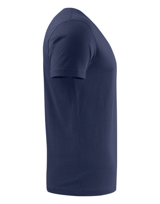 Printer Essentials PE2264024 Printer Mens Heavy V T-Shirt - Navy