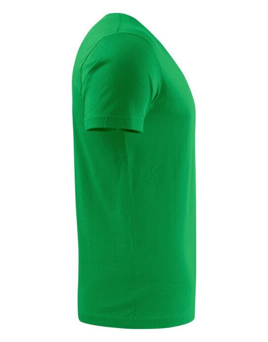 Printer Essentials PE2264024 Printer Mens Heavy V T-Shirt - Fresh Green