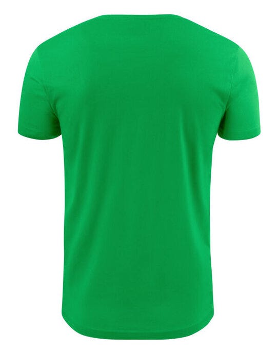 Printer Essentials PE2264024 Printer Mens Heavy V T-Shirt - Fresh Green