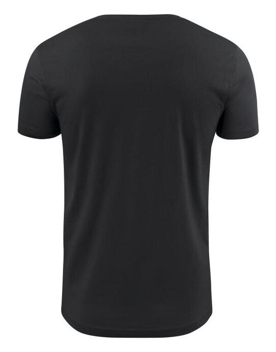 Printer Essentials PE2264024 Printer Mens Heavy V T-Shirt - Black
