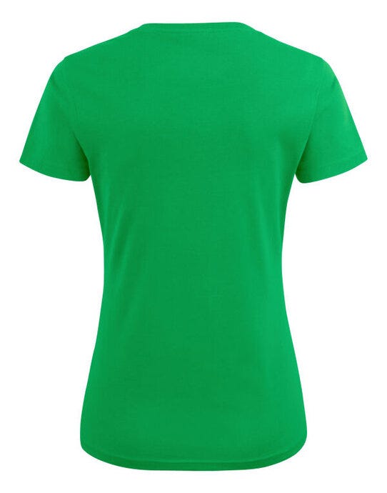 Printer Essentials PE2264025 Printer Ladies Heavy V T-Shirt - Fresh Green