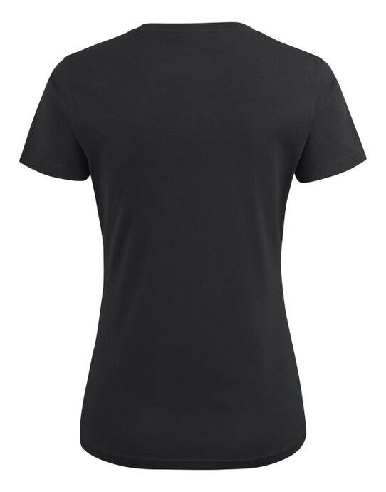 Printer Essentials PE2264025 Printer Ladies Heavy V T-Shirt - Black