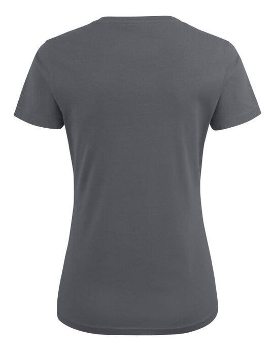 Printer Essentials PE2264025 Printer Ladies Heavy V T-Shirt - Steel Grey