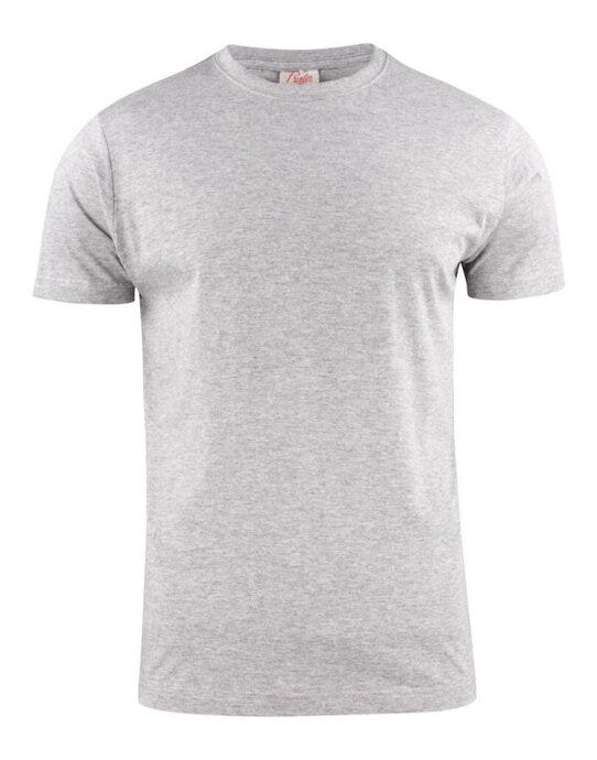 Printer Essentials PE2264032 Heavier Pro T-Shirt - Grey Melange
