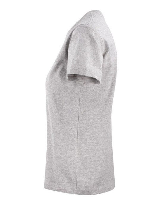 Printer Essentials PE2264033 Ladies Heavier Pro T - Grey Melange