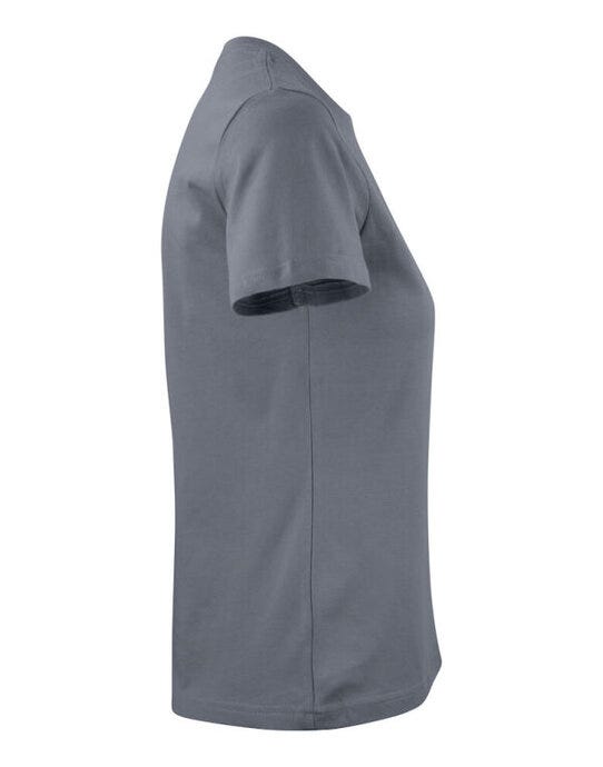 Printer Essentials PE2264033 Ladies Heavier Pro T - Steel Grey