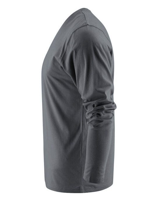 Printer Essentials PE2264034 Unisex Heavier Pro LS - Steel Grey