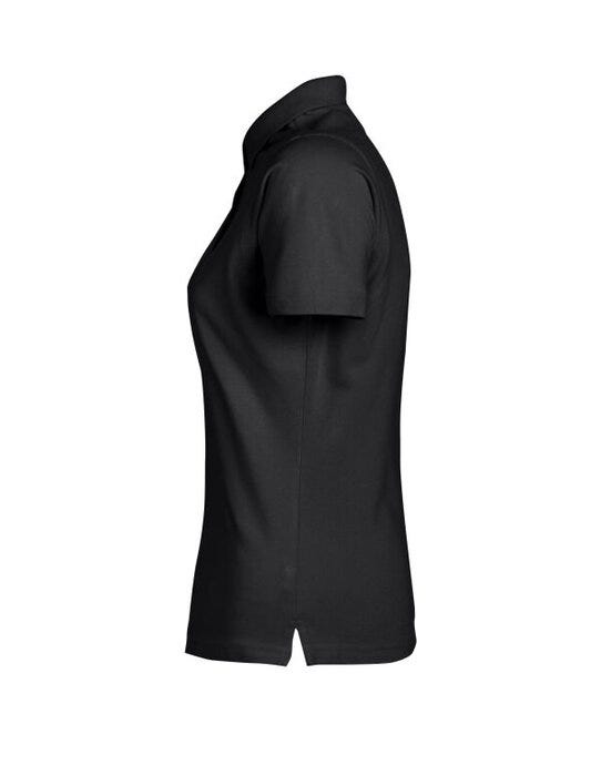 Printer Essentials PE2265009 Printer Ladies Pique Surf Polo - Black