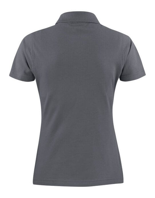 Printer Essentials PE2265009 Printer Ladies Pique Surf Polo - Steel Grey