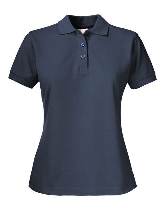 Printer Essentials PE2265014 Printer Ladies Surf Pro Polo - Navy