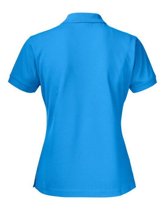Printer Essentials PE2265014 Printer Ladies Surf Pro Polo - Ocean Blue